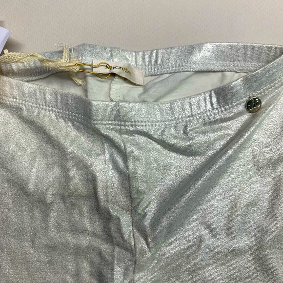 MICROBE Metallic leggings with zircons - Picture 3 of 3